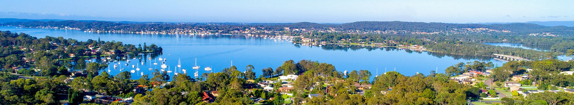 Lake Macquarie panorama